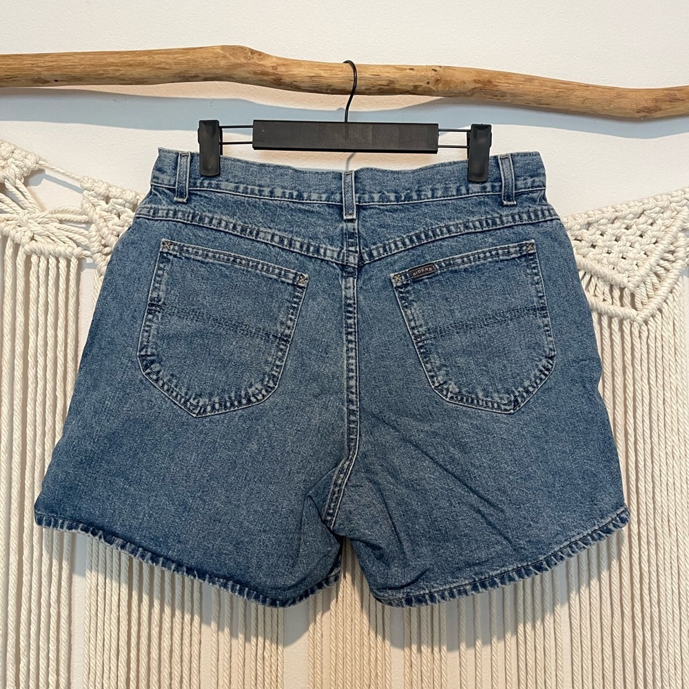 Vintage Denim Riders High-Waisted Summer Jean Shorts Sz L - Picture 2 of 6